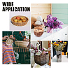 Handmade Plastic Imitation Rattan Woven Material Kits DIY-WH0326-34-5