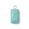 Crackle Opaque Acrylic Beads PALLOY-JF03800-01-3