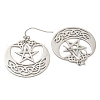Tarnish Resistant 304 Stainless Steel Dangle Earrings for Women EJEW-F338-04P-03-2
