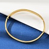 201 Stainless Steel Bangles for Men BJEW-B138-02G-3