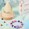 300Pcs 15 Colors Opaque Acrylic Beads SACR-TA0001-13-7