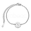 201 Stainless Steel Link Bracelets STAS-T040-JN007-N-1