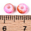 3/0 Baking Paint Glass Beads GLAA-G118-02B-3