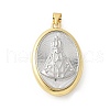 Brass Pendants KK-P294-10G-F-1