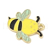 Bees Theme Alloy Enamel Pandants FIND-M083-06N-G-2