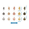 Tibetan Style Alloy Pendants PALLOY-TA0001-72-9