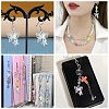 20Pcs 2 Colors Alloy Pendants with AB Color Resin FIND-CJ0001-19-6