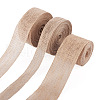 Yilisi 3 Rolls 3 Styles Burlap Ribbon OCOR-YS0001-04-2