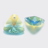 Faceted Glass Rhinestone Charms RGLA-F050-B-202PS-2