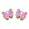 Alloy Enamel Charms X-ENAM-S121-070H-3