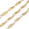 Ion Plating(IP) 304 Stainless Steel Twist Oval Link Chains CHS-K017-02G-1