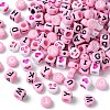 200Pcs Mixed Style and Shapes Acrylic Beads OACR-FS0001-68A-1
