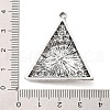 Tibetan Style Alloy Egyptian Pyramid Eye Pendants PALLOY-K021-04AS-3
