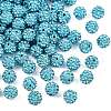 Pave Disco Ball Beads RB-H258-8MM-202-1