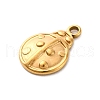 304 Stainless Steel Charms STAS-G354-01A-G-2