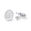 304 Stainless Steel Stud Earring Finding EJEW-I285-31P-2