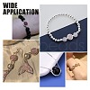   450Pcs 9 Style Zinc Alloy Bead Frame PALLOY-PH0002-21-6