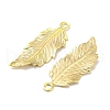 Brass Pendants KK-L208-14G-2