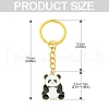 Alloy Enamel Keychain KEYC-YW00021-01-4