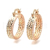Brass Hoop Earrings for Women EJEW-F365-02M-2
