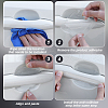 Car Door Handle Bling Plastic Protective Sticker AJEW-WH0518-77-3