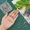 DICOSMETIC 120Pcs 6 Style 304 Stainless Steel Tube Beads STAS-DC0015-53-3