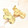 304 Stainless Steel Stud Earrings for Women EJEW-Z057-01G-1