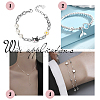  4 Strands 2 Colors Electroplate Non-magnetic Synthetic Hematite Beads Strands G-NB0002-67-5