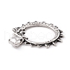 Tibetan Style 304 Stainless Steel Pendants STAS-P305-24AS-2