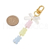 Transparent Acrylic Bear Pendant Decorations KEYC-JKC00811-3