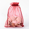 Organza Gift Bags with Drawstring OP-R016-17x23cm-03-1