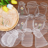 Tableware Theme Waterproof Self Adhesive Stamping Stickers Sets DIY-WH20014-04C-4