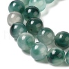 Natural Dyed White Jade Beads Strands G-M402-C04-09-3
