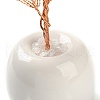 Natural Garnet Chips Tree of Life Decorations DJEW-C016-02D-3