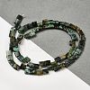 Natural African Turquoise(Jasper) Beads Strands G-F762-A14-01-2