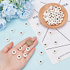 ARRICRAFT 100Pcs Dyed Synthetic Turquoise European Beads SPDL-AR0001-03-3