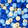 Opaque Acrylic Beads OACR-TAC0014-06G-3