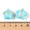 Transparent Resin Enamel Beads RESI-N043-02D-3