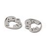 Non-Tarnish 304 Stainless Steel Charms STAS-J042-35P-2