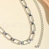 Alloy Rectangle Link Chain Waist Belly Body Chains FS-WGA2B29-02-2