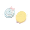 Opaque Resin Cabochons CRES-M037-08D-3