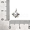 Brass Micro Pave Cubic Zirconia Pendants KK-D356-07F-P-3