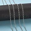 Iron Handmade Chains Figaro Chains Mother-Son Chains CHSM021Y-N-5