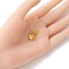 2Pcs Brass Enamel Charms KK-YW0001-77-4