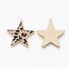 Eco-Friendly Cowhide Leather  Pendants FIND-N049-02K-2