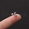 Brass Micro Pave Clear Cubic Zirconia Cartilage Earrings for Women WGD0011-29-1