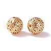 Brass Hollow Beads KK-P226-19CG-1