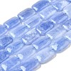 Natural Dyed Malaysia Jade Beads Strands G-B137-B02-01F-2