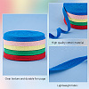   45 Yards 5 Colors Flat Polycotton Twill Tape Ribbon OCOR-PH0002-81B-4