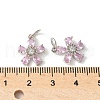 Brass Micro Pave Cubic Zirconia Pendants KK-U067-03P-03-3